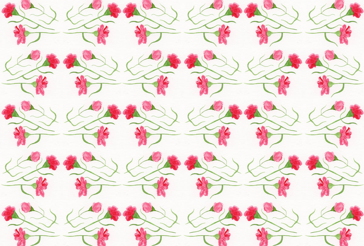 Carnations - Watercolor Print